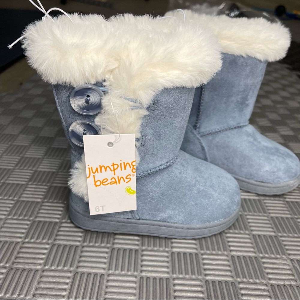 Baby girl Jumping beans boots.